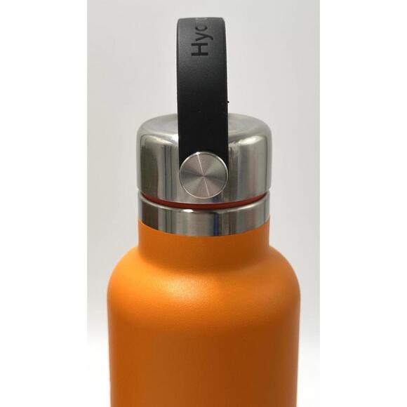 Hydro Flask Double Wall Insulated Stainless Steel Orange Clementine 24 oz NWOT - Picture 3 of 9
